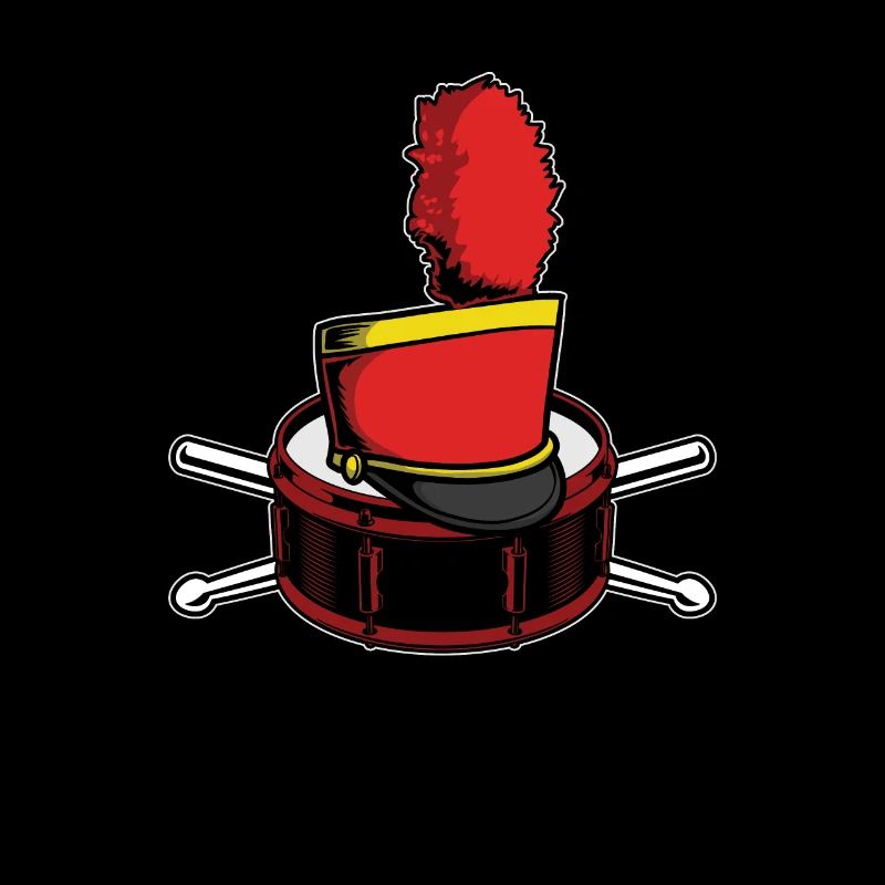 Procession de supporters Spielmannzug Schlinge