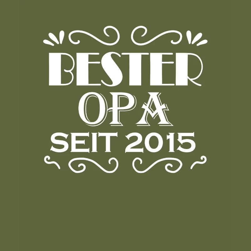 Bester Opa seit 2015 - Opa Geschenkidee
