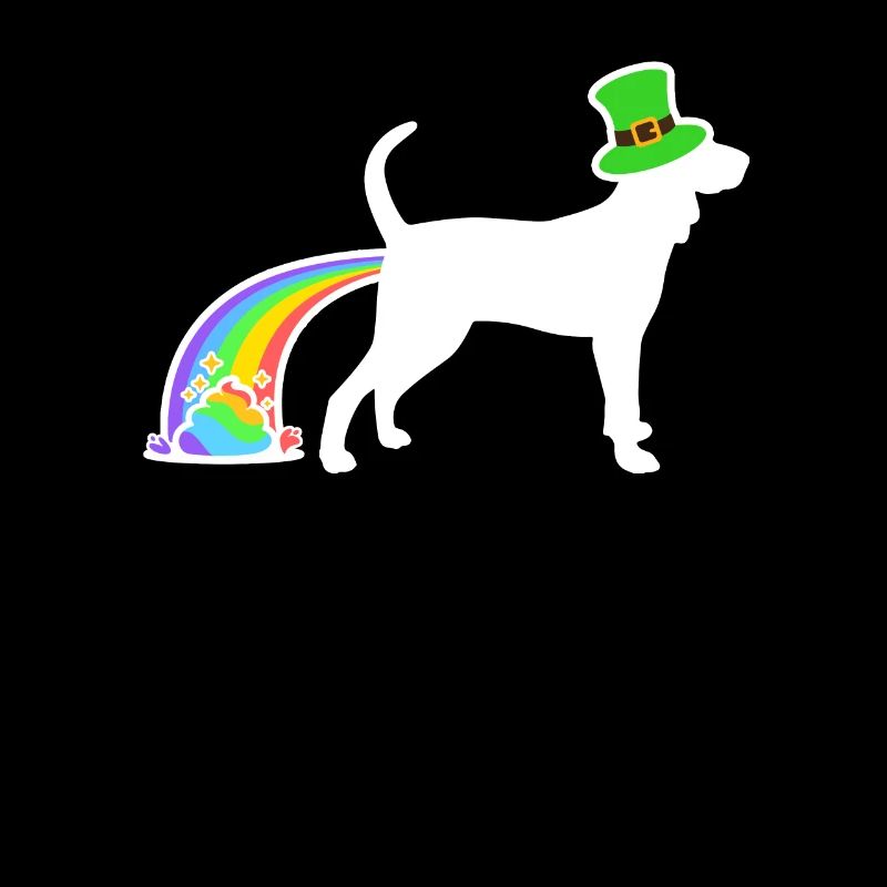 St. Patrick's Dog - Black Tan Coonhound