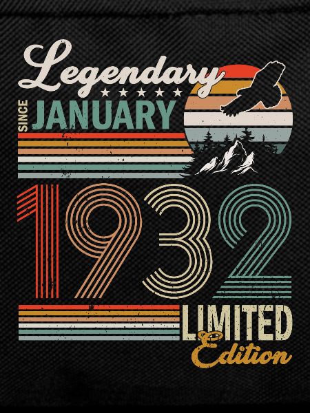 January 1932 Birthday man