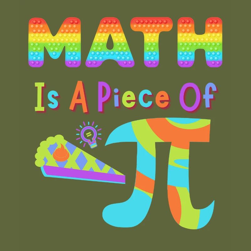 Pi Day 2023 Mathe ist ein Stück Pi Regenbogenbuchstaben