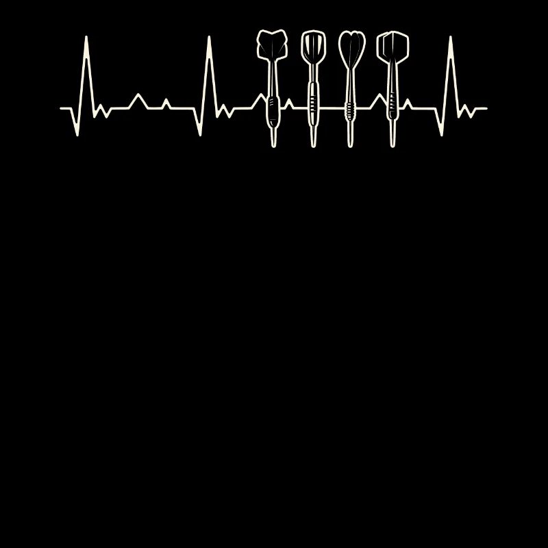 Flechas de dardos. Corazón. Amor. Ekg. Legumbres.