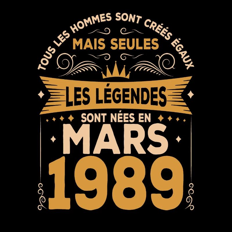 Mars 1989. Cadeau d'anniversaire mars 1989.