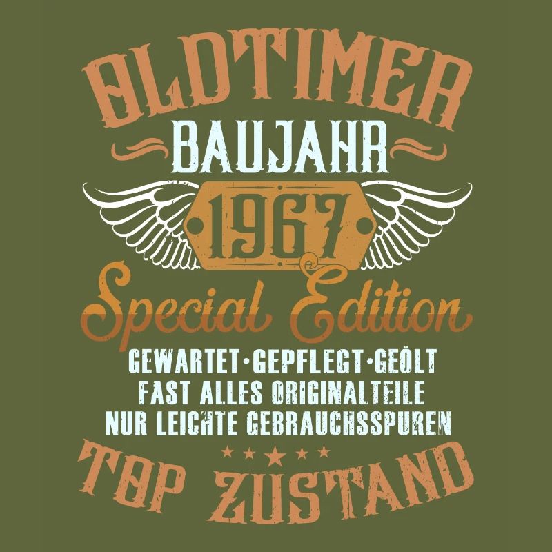 Geburtstag - Oldtimer 1967