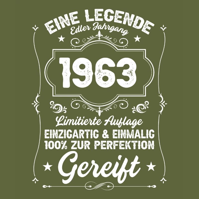 1963 Die Geburt einer Legende Geburtstag Geschenk