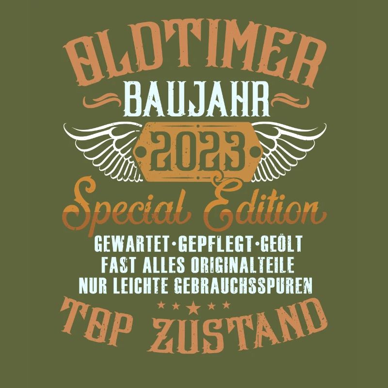 Oldtimer 2023 Geburtstag Geschenk Herren