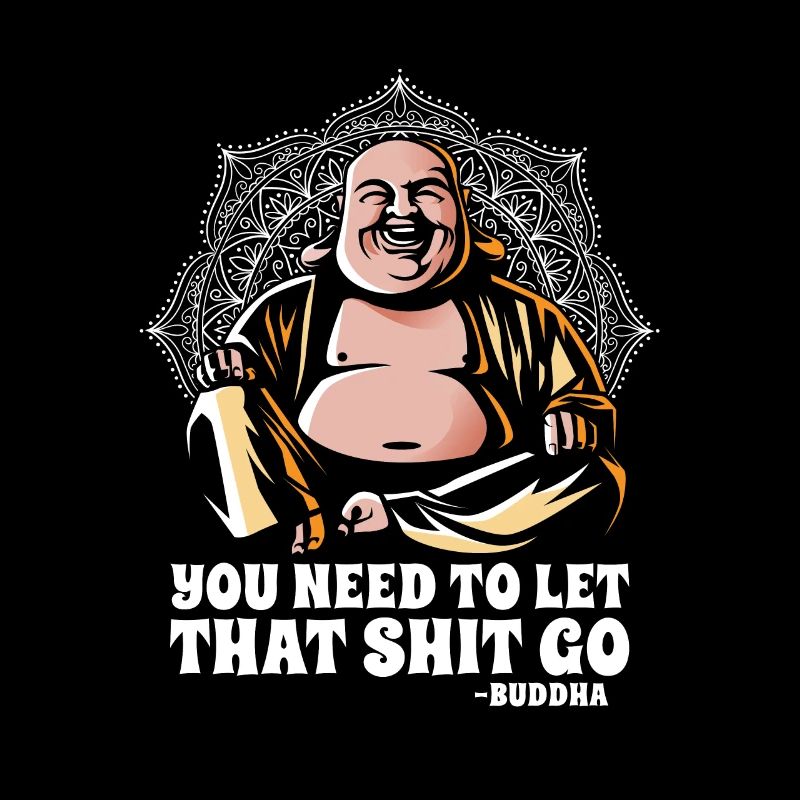 Bouddha bouddhiste drôle