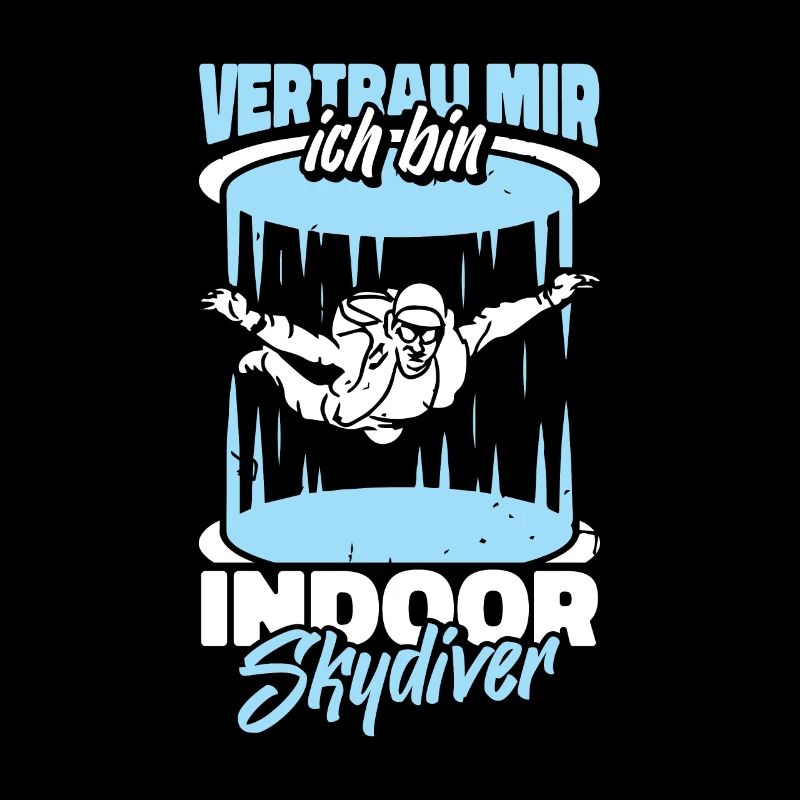 Parachutisme intérieur drôle