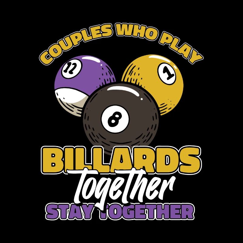 Couple de billard