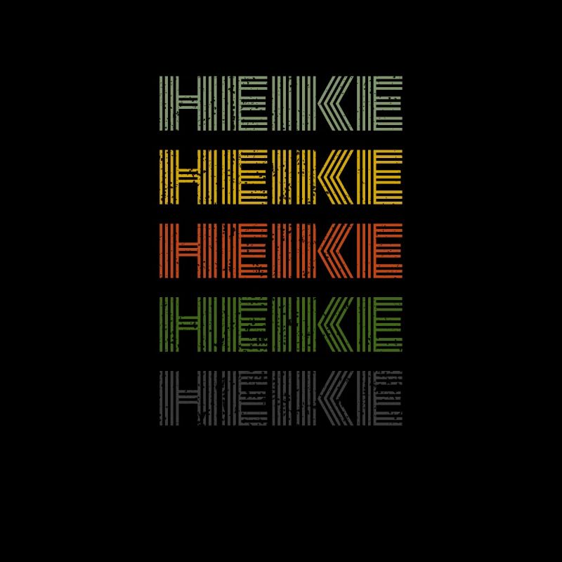 70s Retro Name Vintage Personalized Heike