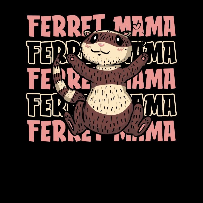 Frettchen Iltis Mutter