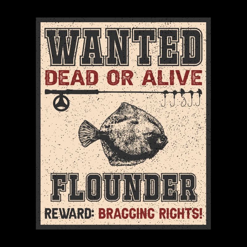Gesuchte Fisch - Flunderfischen