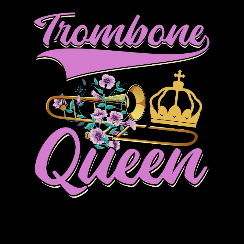 Marching Band Trombone Queen
