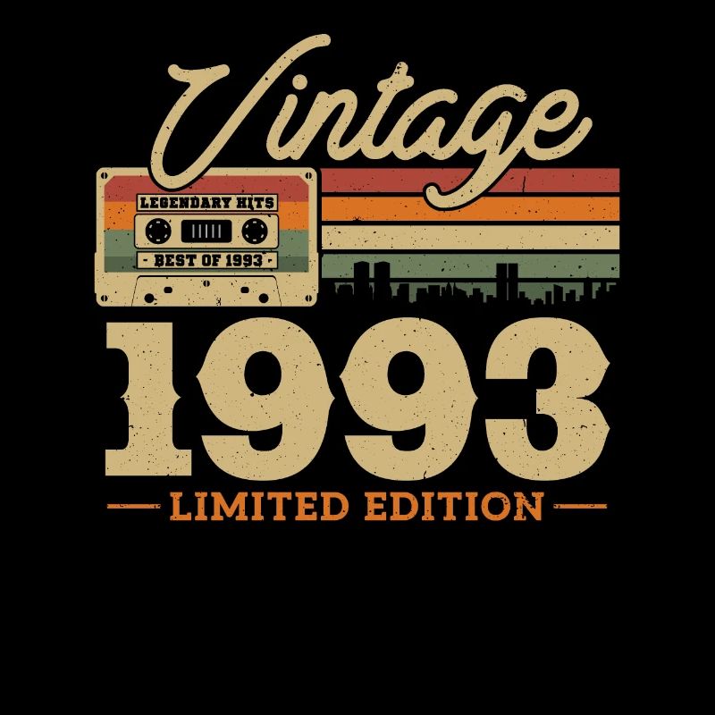 Cadeau d'anniversaire Vintage 1993 Édition Limitée