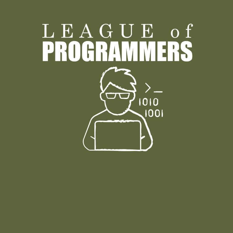 Entwickler Coder Programmierer Liga