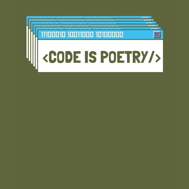 Developer Coder Programmer Poetry