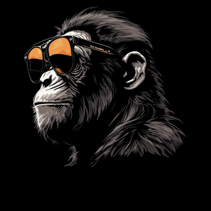 Chimpanzee Cool Sunglasses