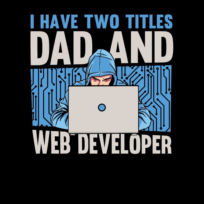 Web Entwickler Webdeveloper Vater