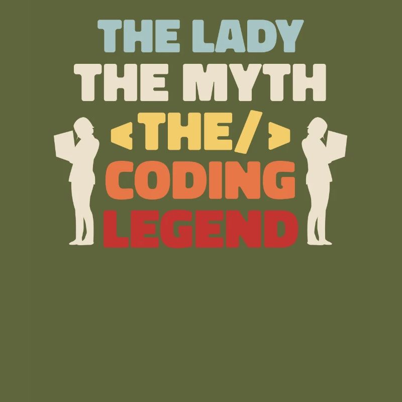 Developer Coder Programmer Dame