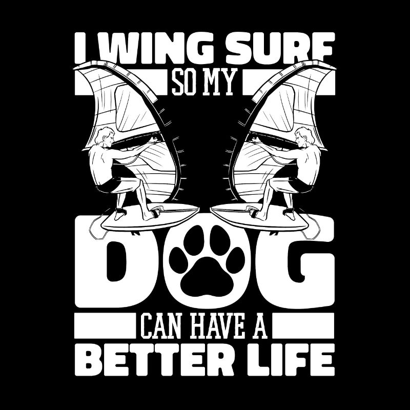 Wing Surf Wing Foil Dog