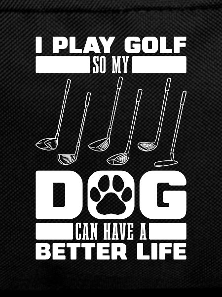 Golf Golfer Golfing Dog