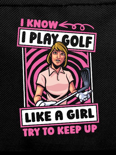Golf Golfer Golfing Girl