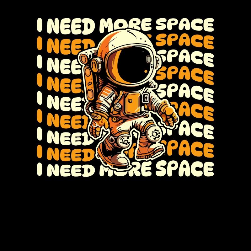 Astronaut Raumfahrer Kosmonaut Witzig