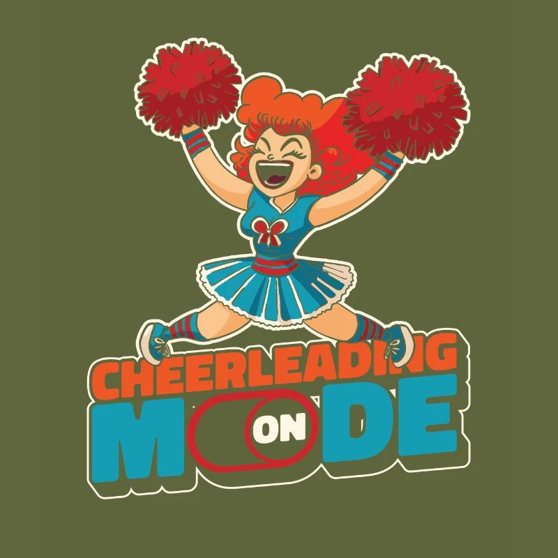 Cheerleader Cheerleading Mode On