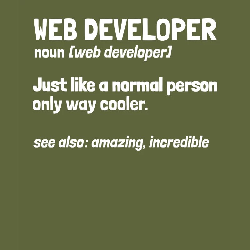 Web Entwickler Webdeveloper