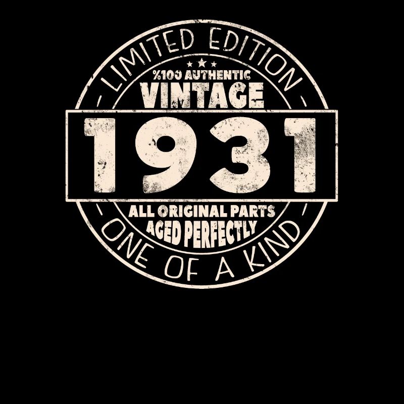 Gift 1931 Vintage 92/93 Years