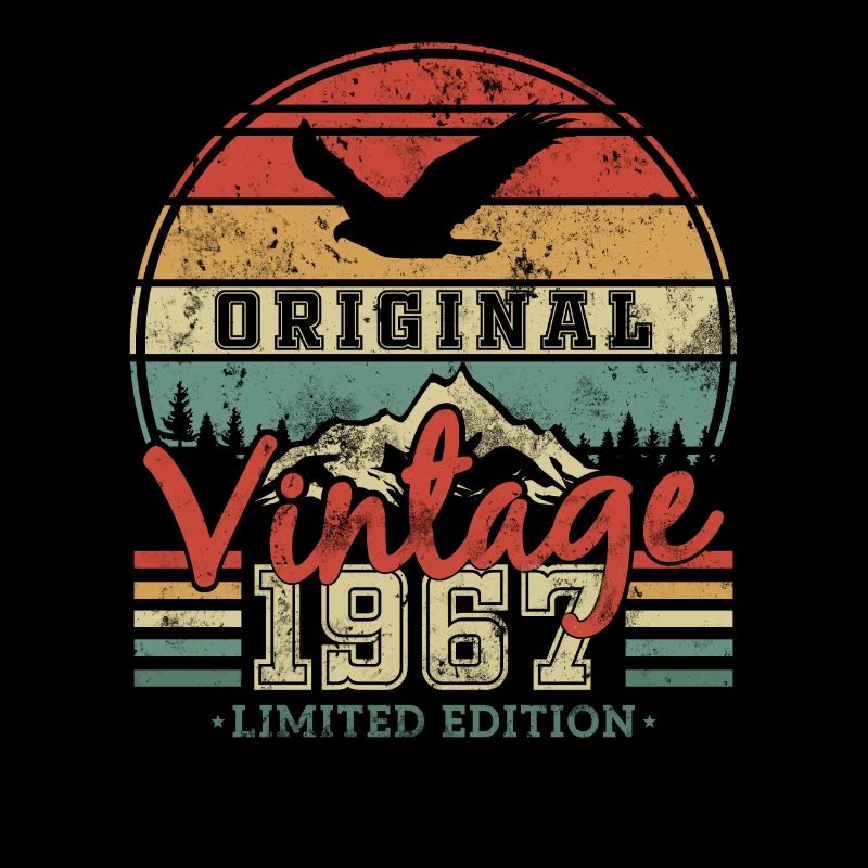 Original Vintage 1967 56/57 Ans