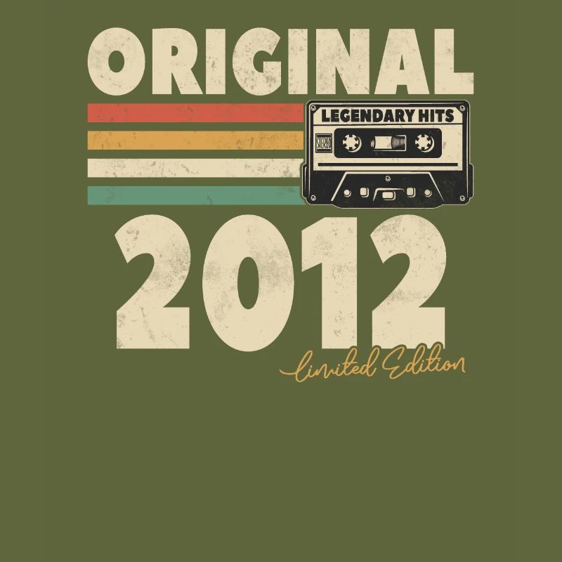 Vintage Birthday Gift 2012