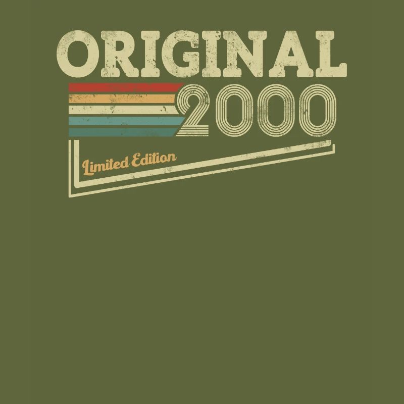 Vintage Geburtstag 2000