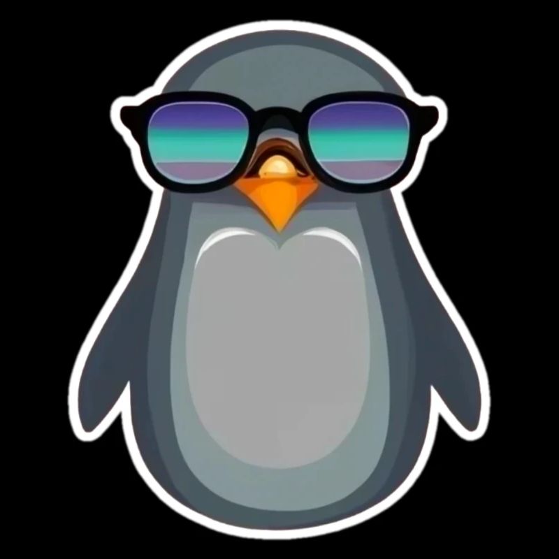 Penguin Class with Sunglasses