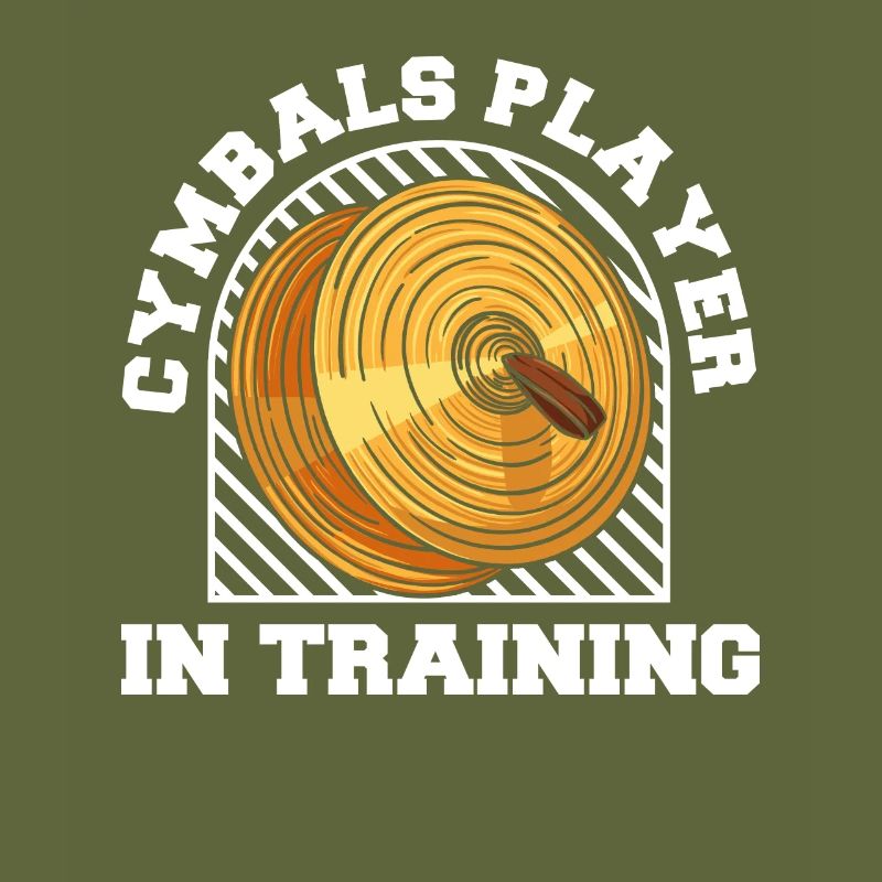 Fan train marching band cymbal