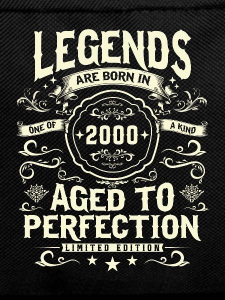 Legendary 23rd birthday in 2000