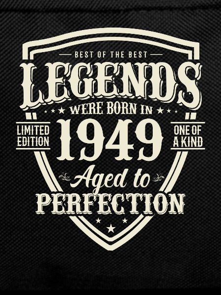 Iconic 74th birthday present 1949