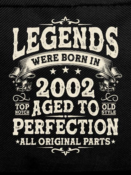 Legends born in 2002