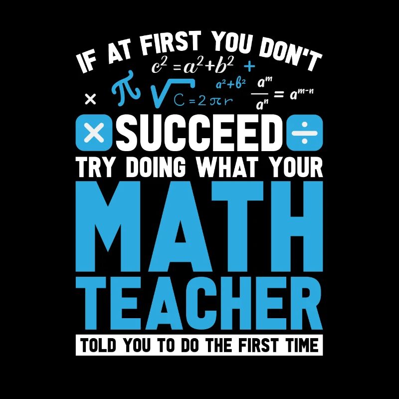 Mathelehrer Mathe Lehrer Gleichungen