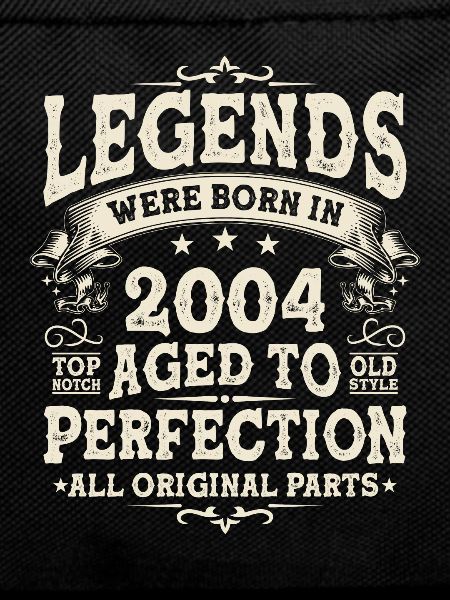 Birthday Legend 2004 - 19/20 years