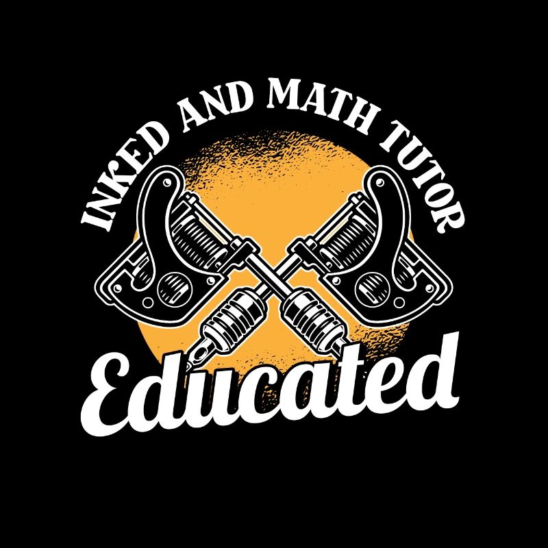 Mathelehrer Mathe Lehrer Tätowierung