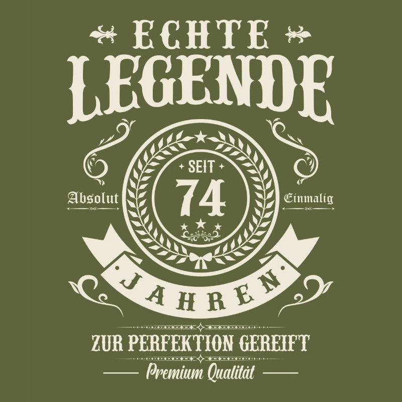 Legendäres Geschenkidee 74 Jahre