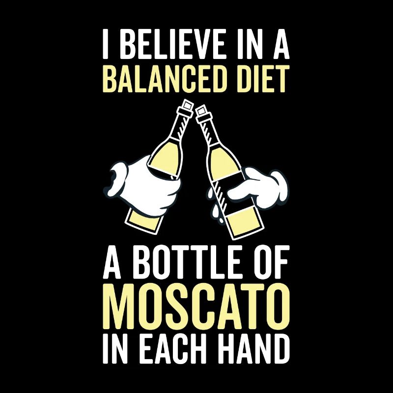 Bouteille de régime équilibré Moscato Lover