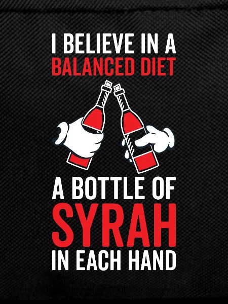 Balanced Diet Bottle Syrah Lover