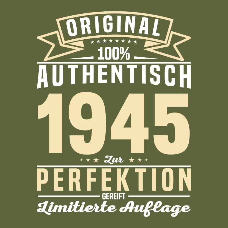 Authentisches Geburtstagsgeschenk 1945