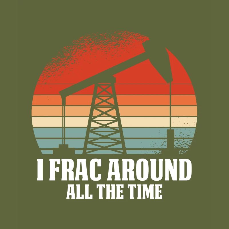 Ölfeld Bohrinsel Fracking