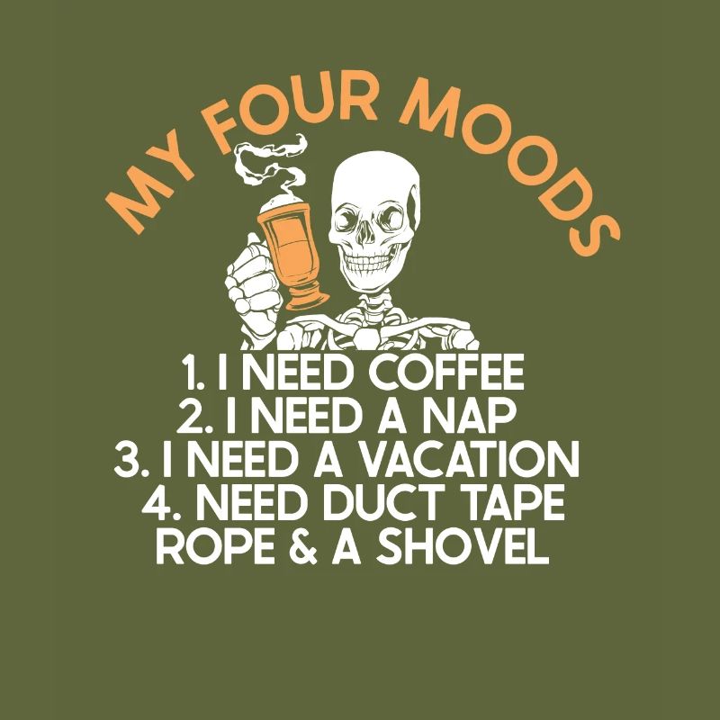 Halloween Skeleton Coffee