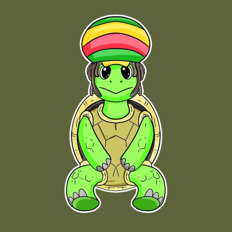 Rasta Turtle
