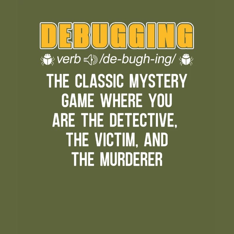 Entwickler Coder Programmierer Lustig Debugging