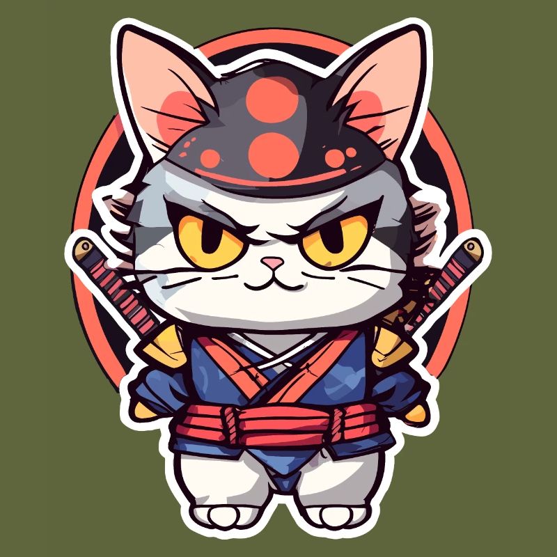 Samurai Cat #3